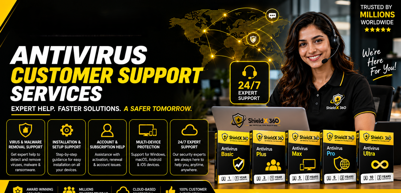 ShieldX360 Antivirus Services